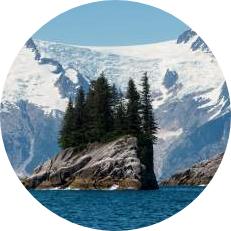 What is the landscape like in Alaska?