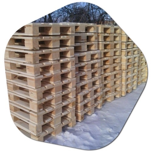 How much does a wooden pallet cost in the US?