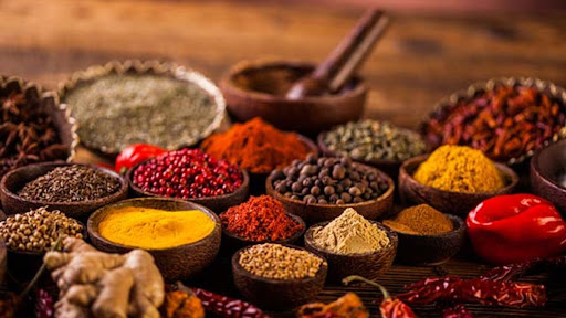 What are the 10 most commonly used spices